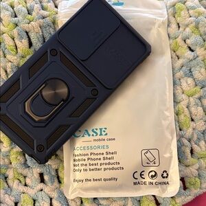 Navy Blue Phone Case BRAND NEW with screen protector Samsung S25 ULTRA